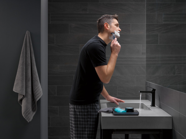 ミラクルエース P1519LF-BL-HA - Single-Handle High-Arc Lavatory Faucet