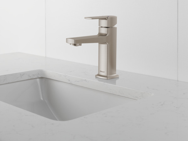 P1571LF-BN-M - Single Top Handle Lavatory Faucet