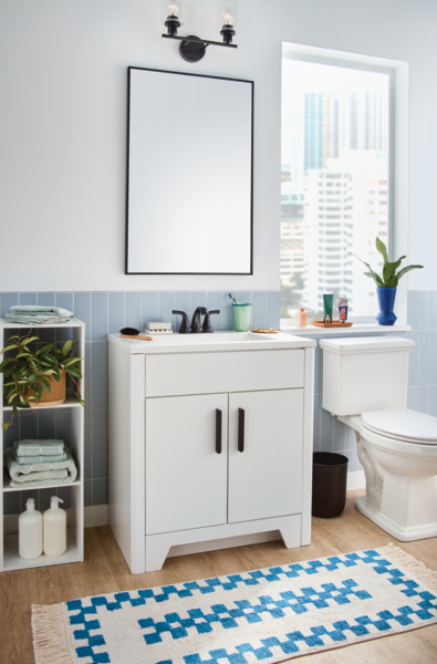 P2535LF-BL - Two Handle Centerset Lavatory Faucet