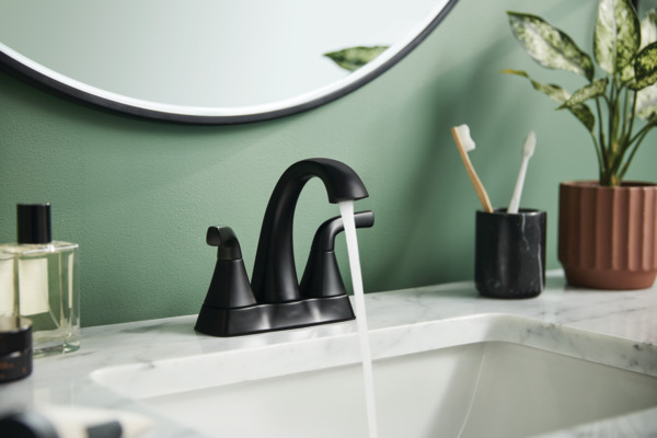 P2635LF-BL - Two Handle Centerset Lavatory Faucet