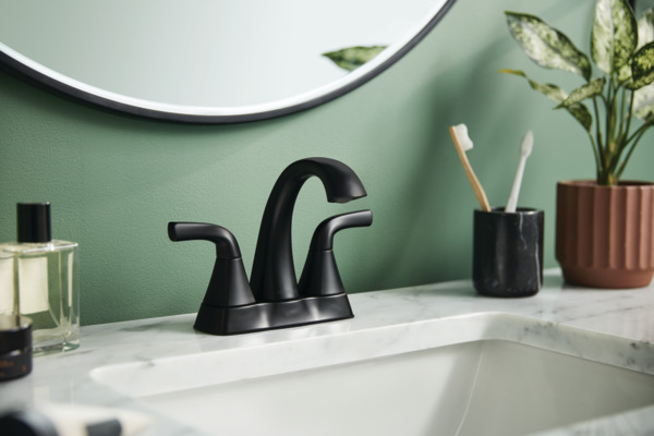 P2635LF-BL - Two Handle Centerset Lavatory Faucet