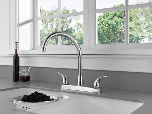 P299568LF - Two Handle Kitchen Faucet