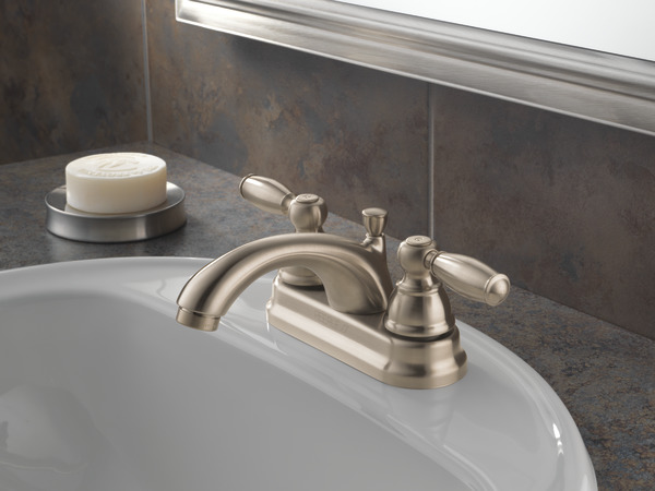 ⭐︎leo⭐︎ P299675LF-BN - Two Handle Bathroom Faucet