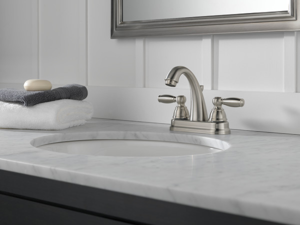 その他 20 Pieces of Bathroom & Kitchen Remote Derengge Two Handle Brushed Nickel Bathroom Faucet 3 Hole