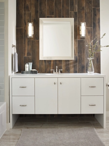P299696LF-BN - Two Handle Bathroom Faucet