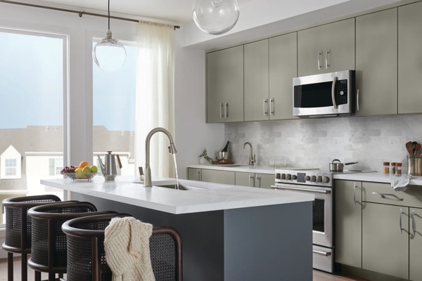 P7971LF-SS-1.0 - Single-Handle Pull-down Kitchen Faucet