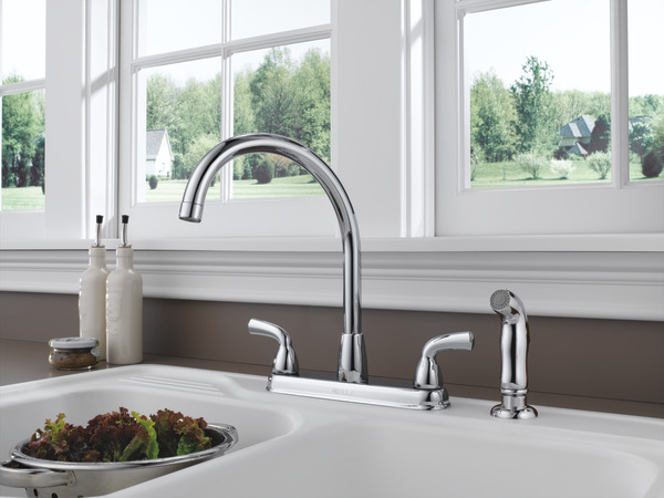 P99578-D - Two Handle Kitchen Faucet