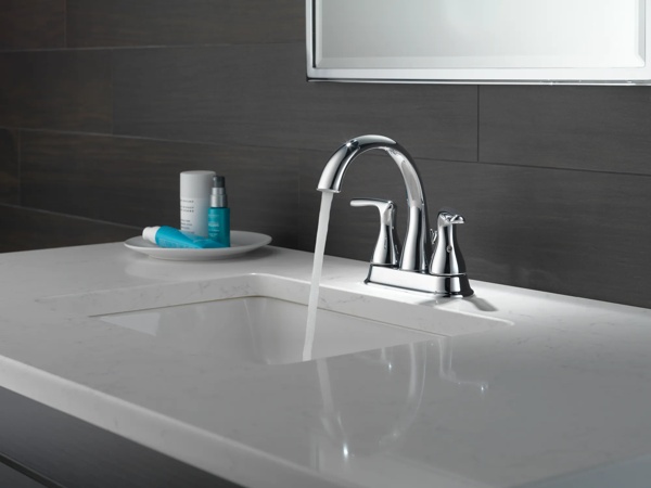 P99637LF - Two Handle Centerset Bathroom Faucet