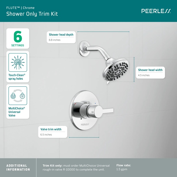 PTT14212 - Shower Only Trim Kit