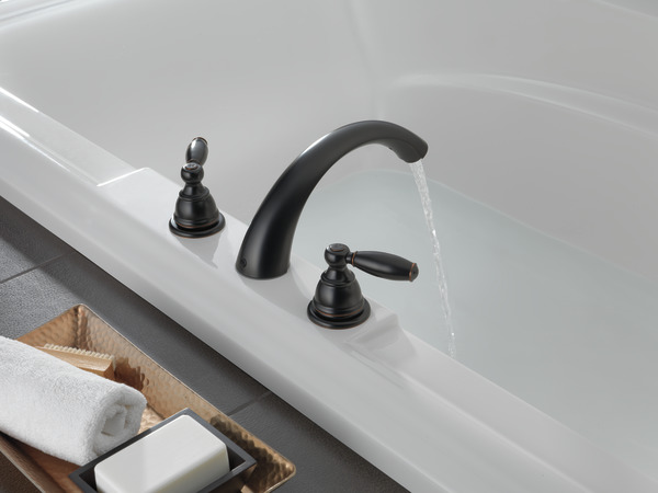 PTT298696-OB - Two Handle Roman Tub Trim