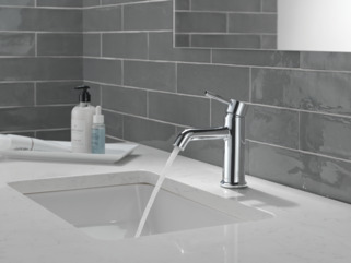 P1647LF-M-0.5 - Single Top Handle Lavatory Faucet