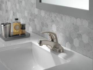 P188620LF-BN-M - Single Handle Bathroom Faucet