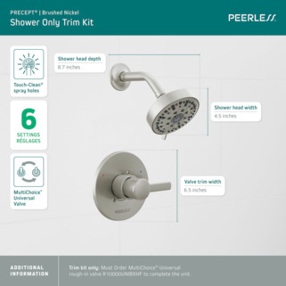 PTT188782-BN - Shower Only Trim Kit