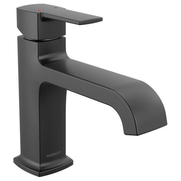 P1573LF-BL-M - Single-Handle Curved Spout Lavatory Faucet
