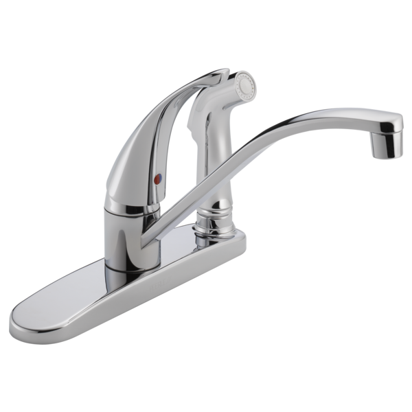 P188400lf Single Handle Kitchen Faucet, Menards Bathtub Faucet Parts