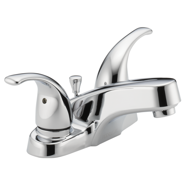 Brushed Nickel Peerless P299628LF-BN Choice Two Handle Bathroom Faucet