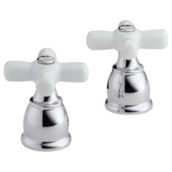 RP41678 - Single Metal Cross Handle Kit with Button and Screw