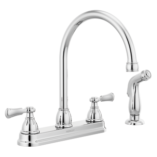 P2865LF - Two-Handle Kitchen Faucet with Spray