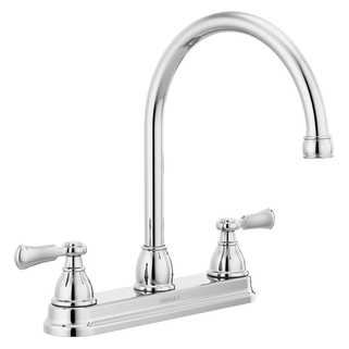 P2965LF - Two-Handle Kitchen Faucet with Twist Aerator