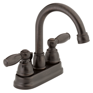 P299685LF-RB-W - Two Handle Centerset Bathroom Faucet