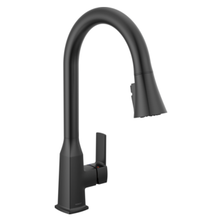 thumbnail image 2 of Moen Paterson Matte Black Pulldown Faucet 2 of 10