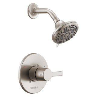 Peerless 76814WH Shower Splash Guard – 2-Pack White Shower Accessory, Universal Fit